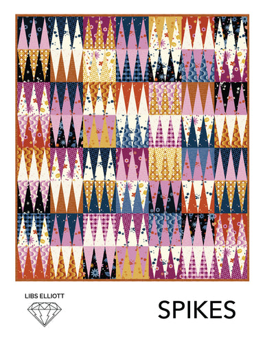 Spikes Quilt Pattern - PDF Download