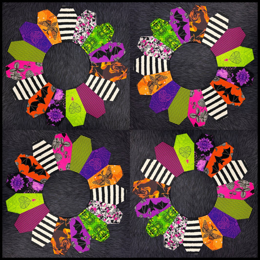 Coffin Dresden Plate Workshop in The Sew Squad- Virtual Workshop at Libs Elliott