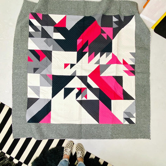 TS1 Generative Quilt Designed with Processing by Libs Elliott