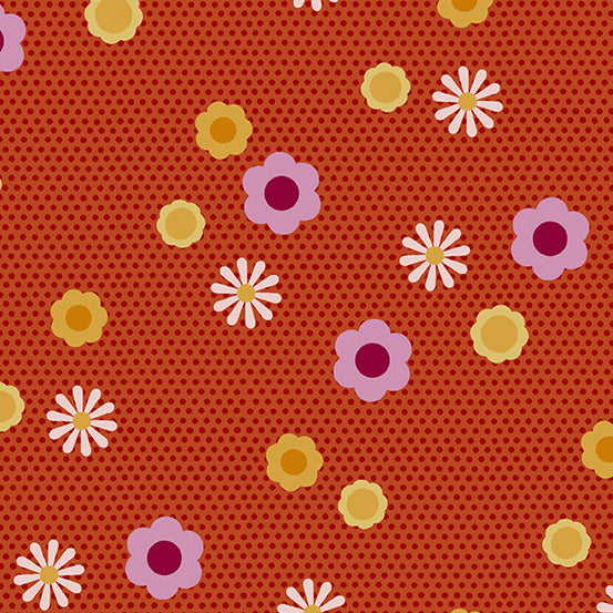 Pin Dot Posy in Tiger