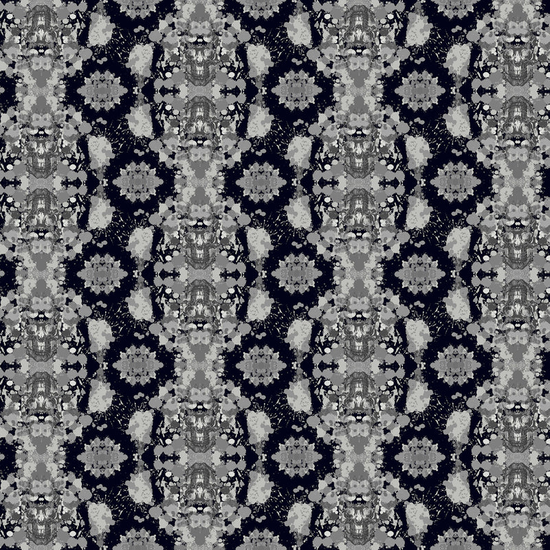 Dark Damask in Raven