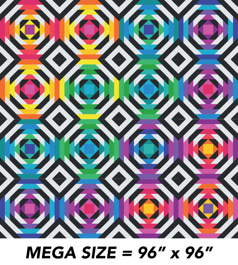ELECTRIC PINEAPPLE Quilt Pattern
