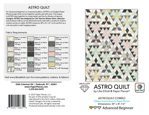 Astro Quilt EPP Pattern