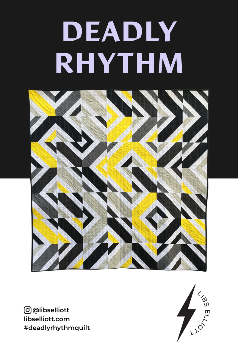 DEADLY RHYTHM Quilt Pattern