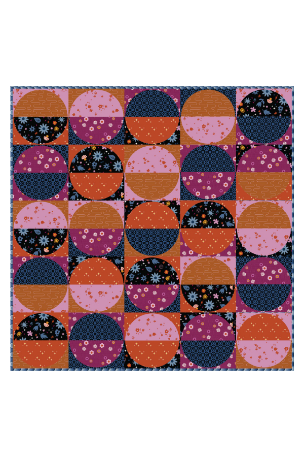 HALF DOT Quilt Pattern