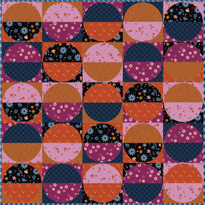 Half Dot Quilt Pattern - PDF Download