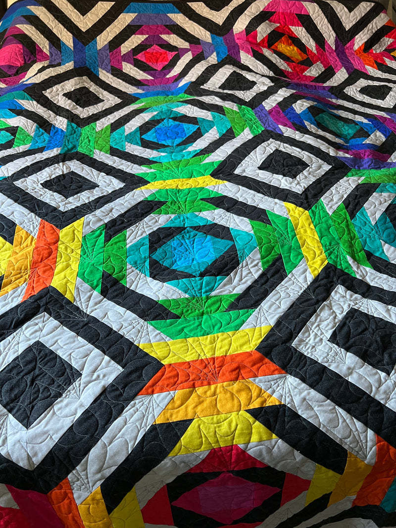 ELECTRIC PINEAPPLE Quilt Pattern