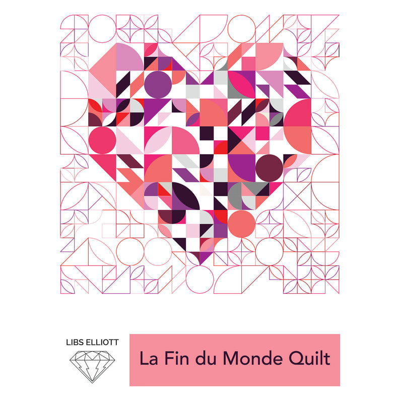 LA FIN DU MONDE / BLOEM Quilt Pattern 1/4" Acrylic Template Set
