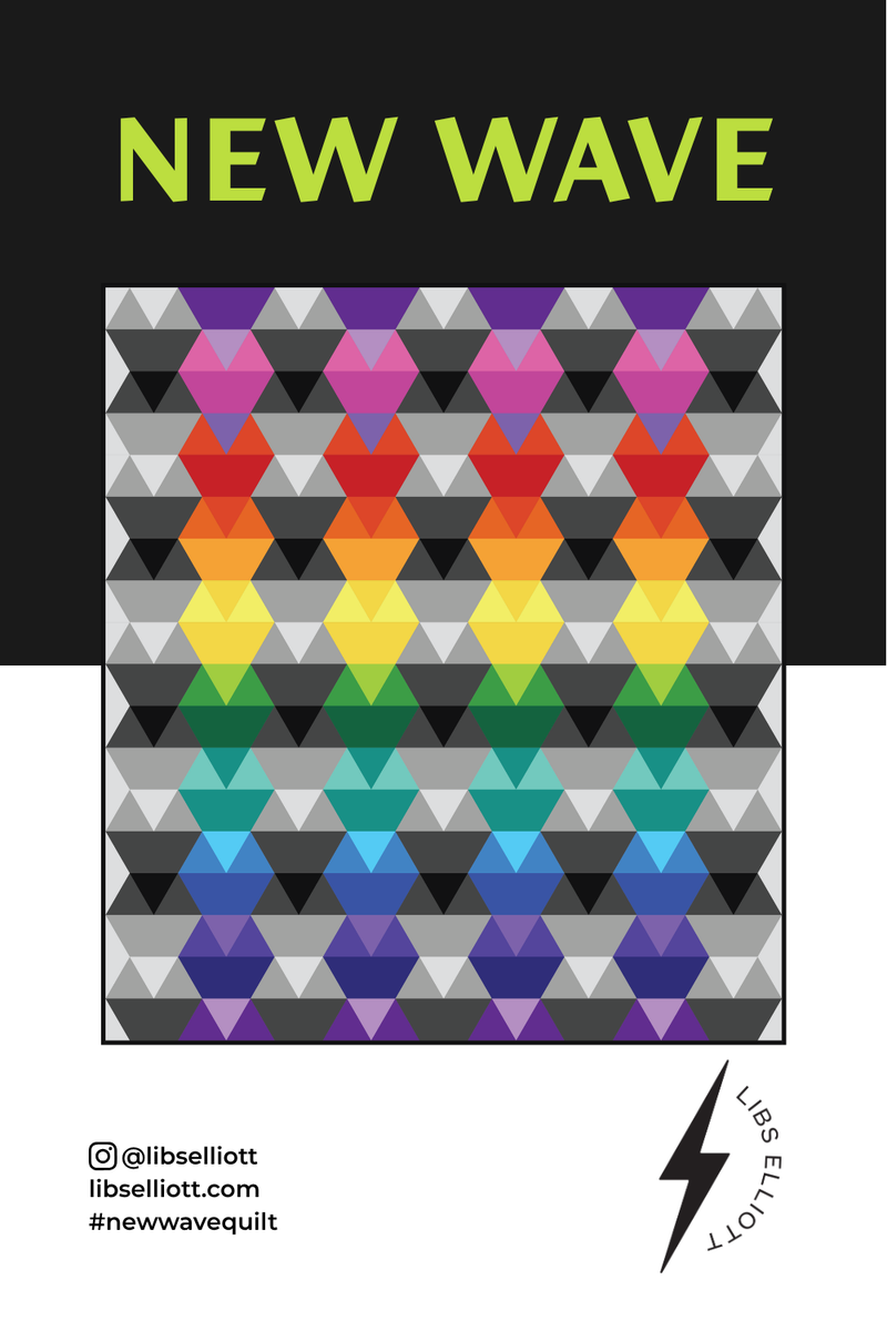 NEW WAVE Quilt Pattern