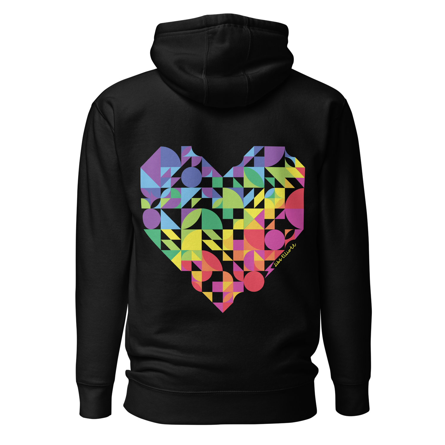 Rainbow Heart Unisex Hoodie