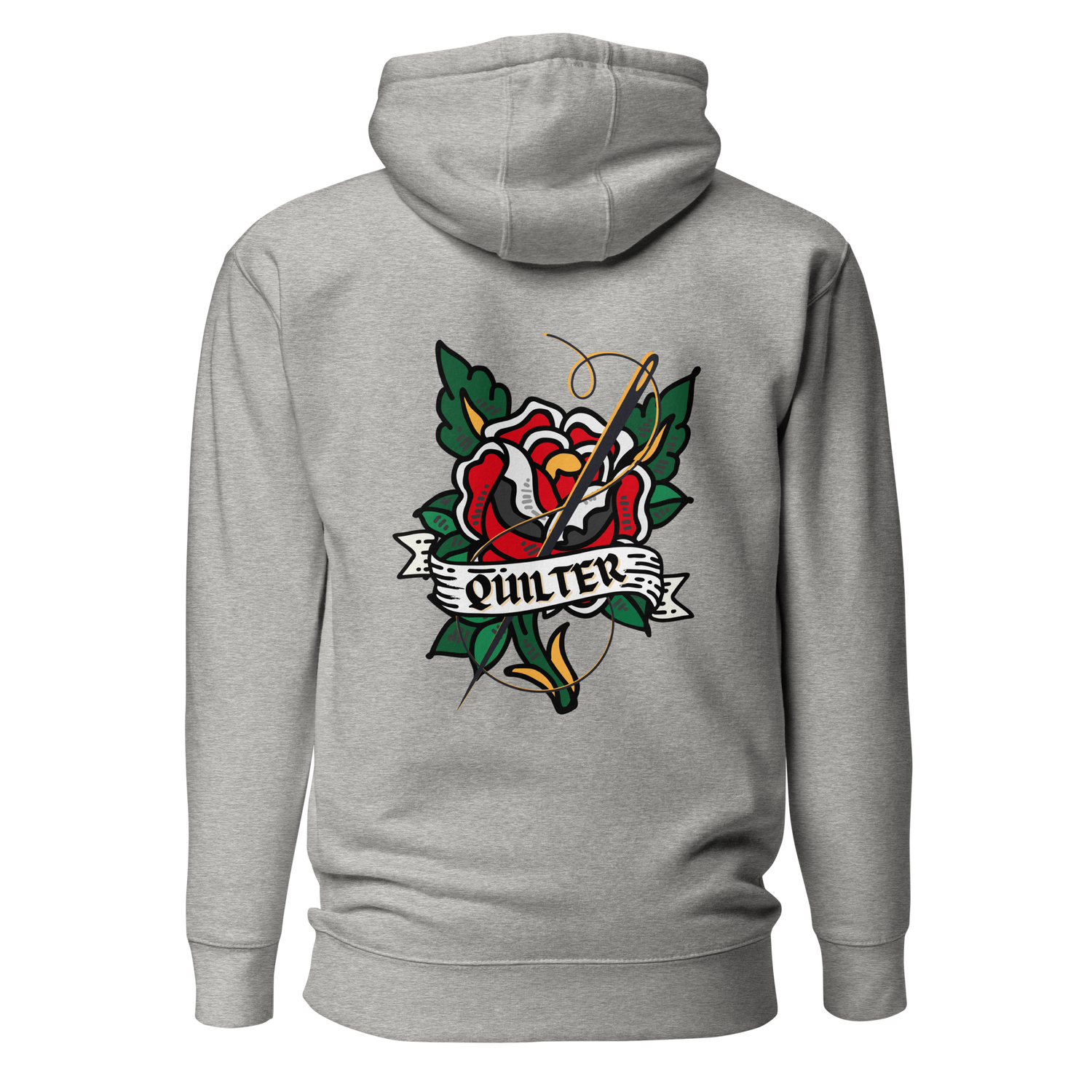 Tattoo Quilter Motif Unisex Hoodie