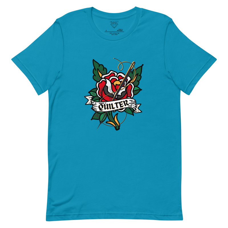 QUILTER Tattoo Motif T-Shirt