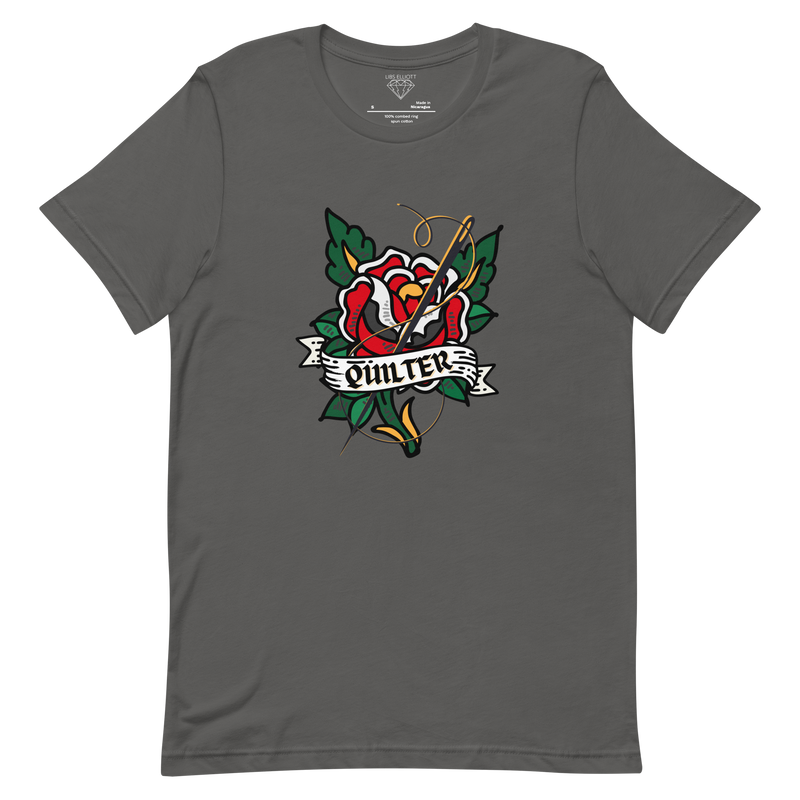 QUILTER Tattoo Motif T-Shirt