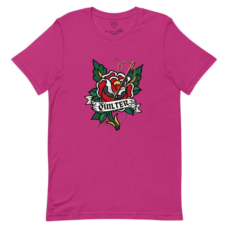 QUILTER Tattoo Motif T-Shirt