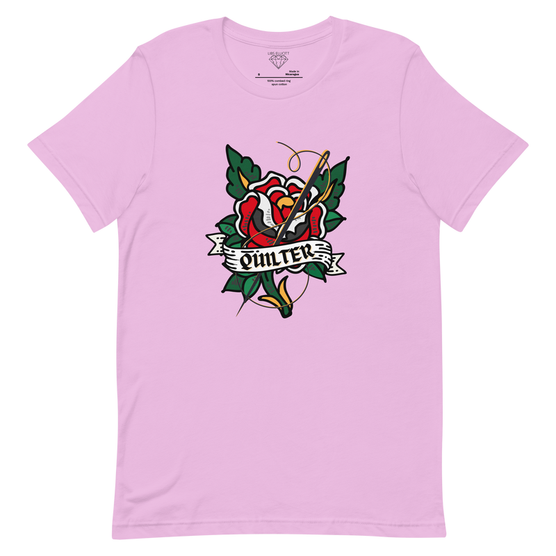 QUILTER Tattoo Motif T-Shirt