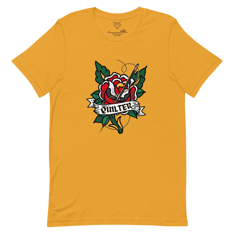 QUILTER Tattoo Motif T-Shirt