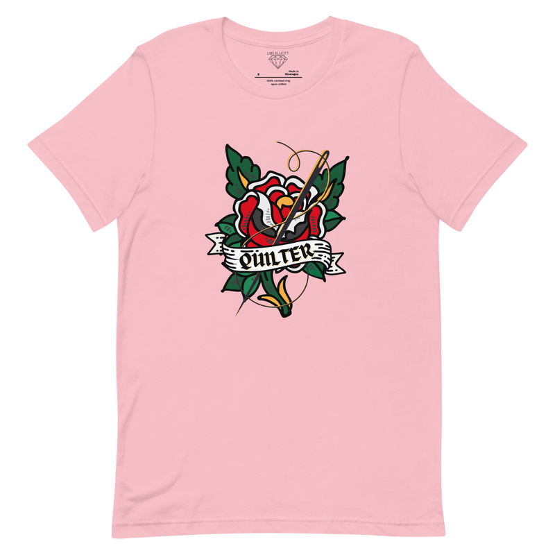 QUILTER Tattoo Motif T-Shirt