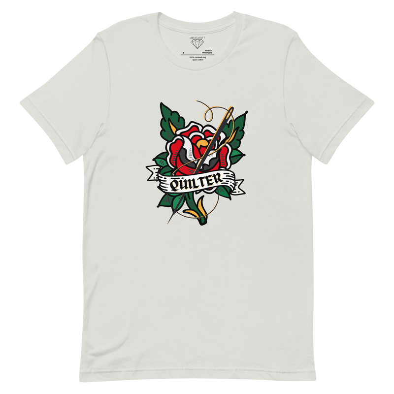 QUILTER Tattoo Motif T-Shirt