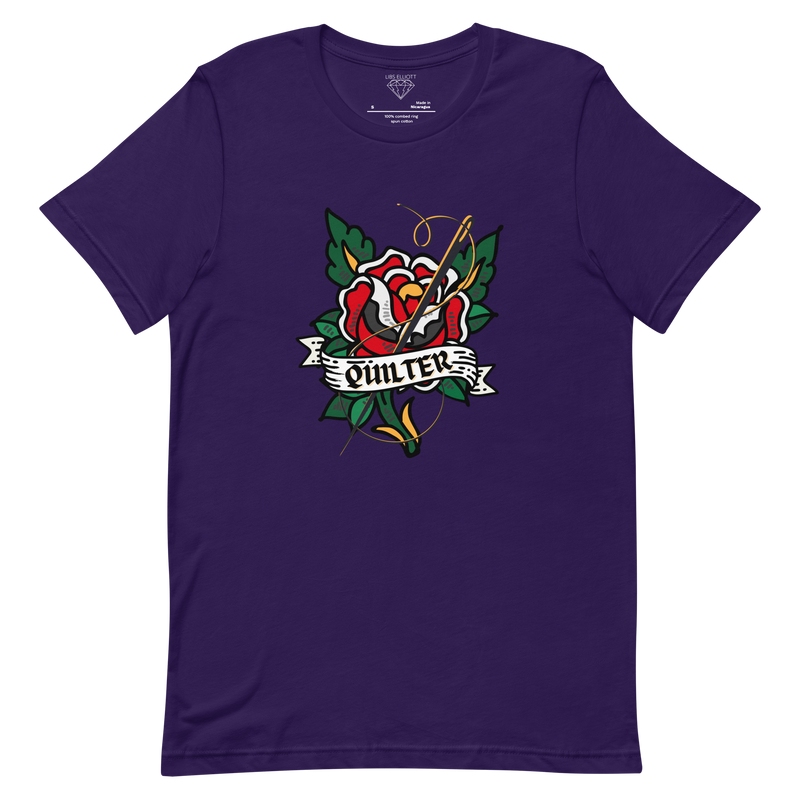 QUILTER Tattoo Motif T-Shirt