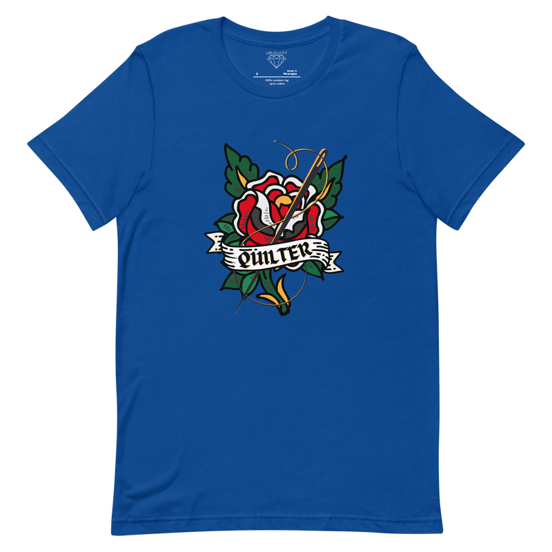 QUILTER Tattoo Motif T-Shirt