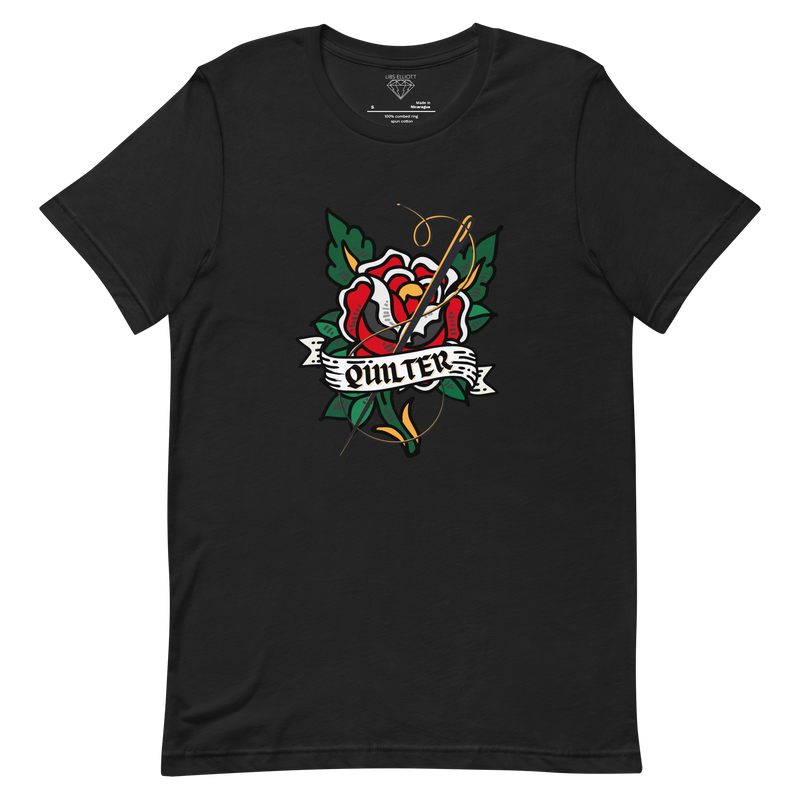 QUILTER Tattoo Motif T-Shirt