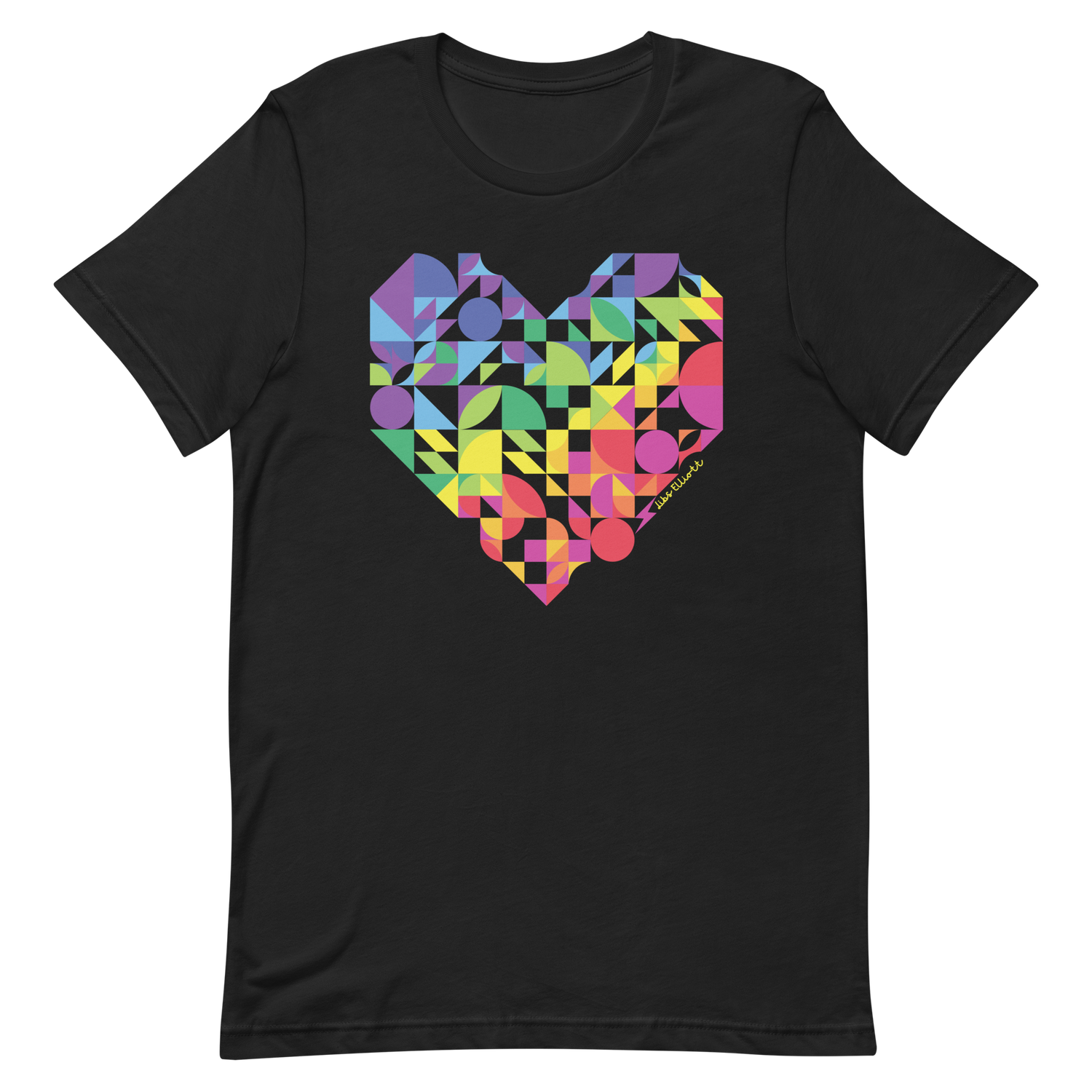 Rainbow Heart Unisex T-shirt