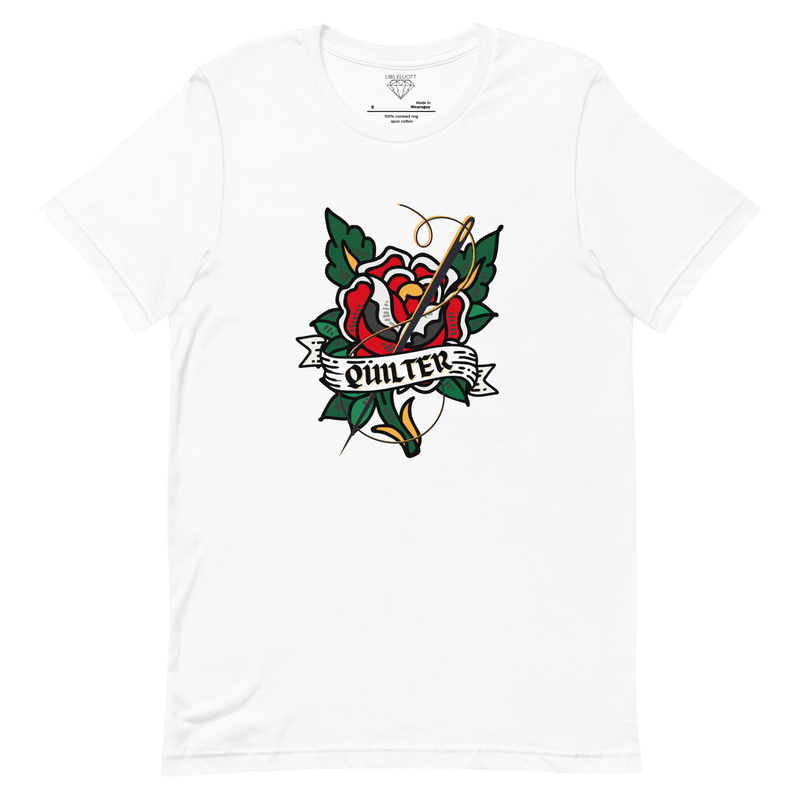 QUILTER Tattoo Motif T-Shirt