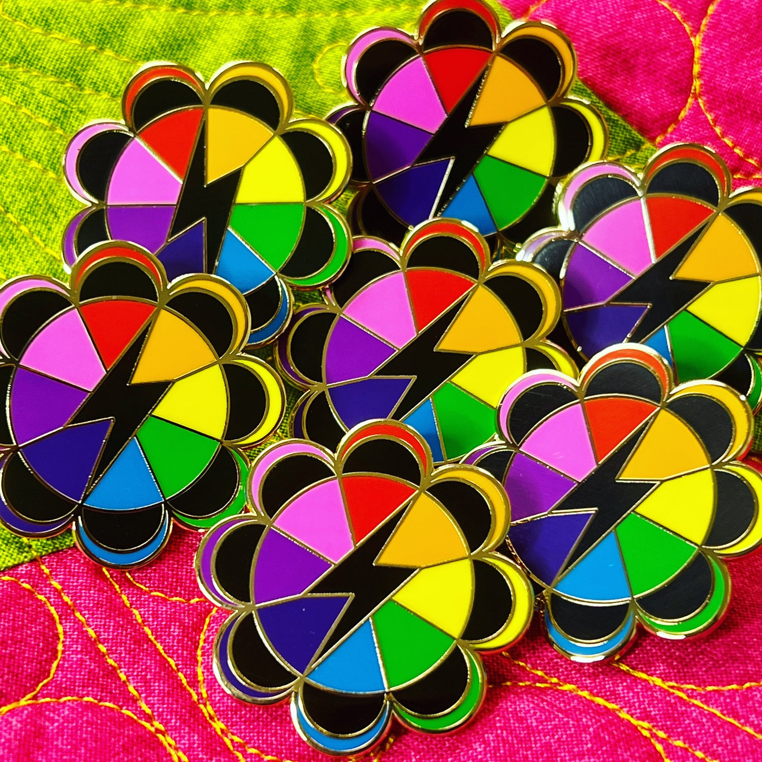 STATIC AGE Enamel Pin