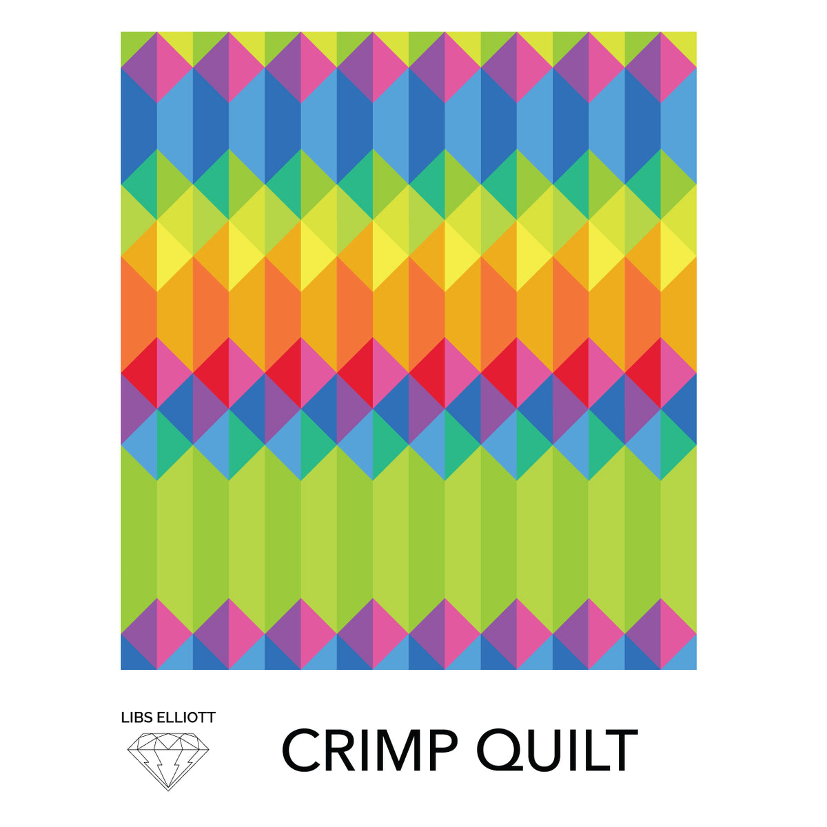 CRIMP Quilt Pattern PDF Download Libs Elliott