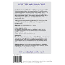 Heartbreaker EPP Quilt Pattern - Downloadable PDF