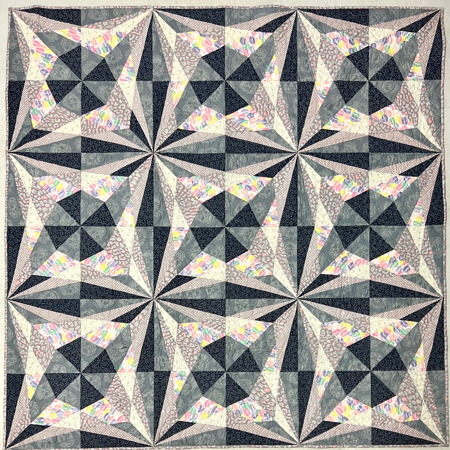KOOL THING Handmade Quilt - 60"x60"