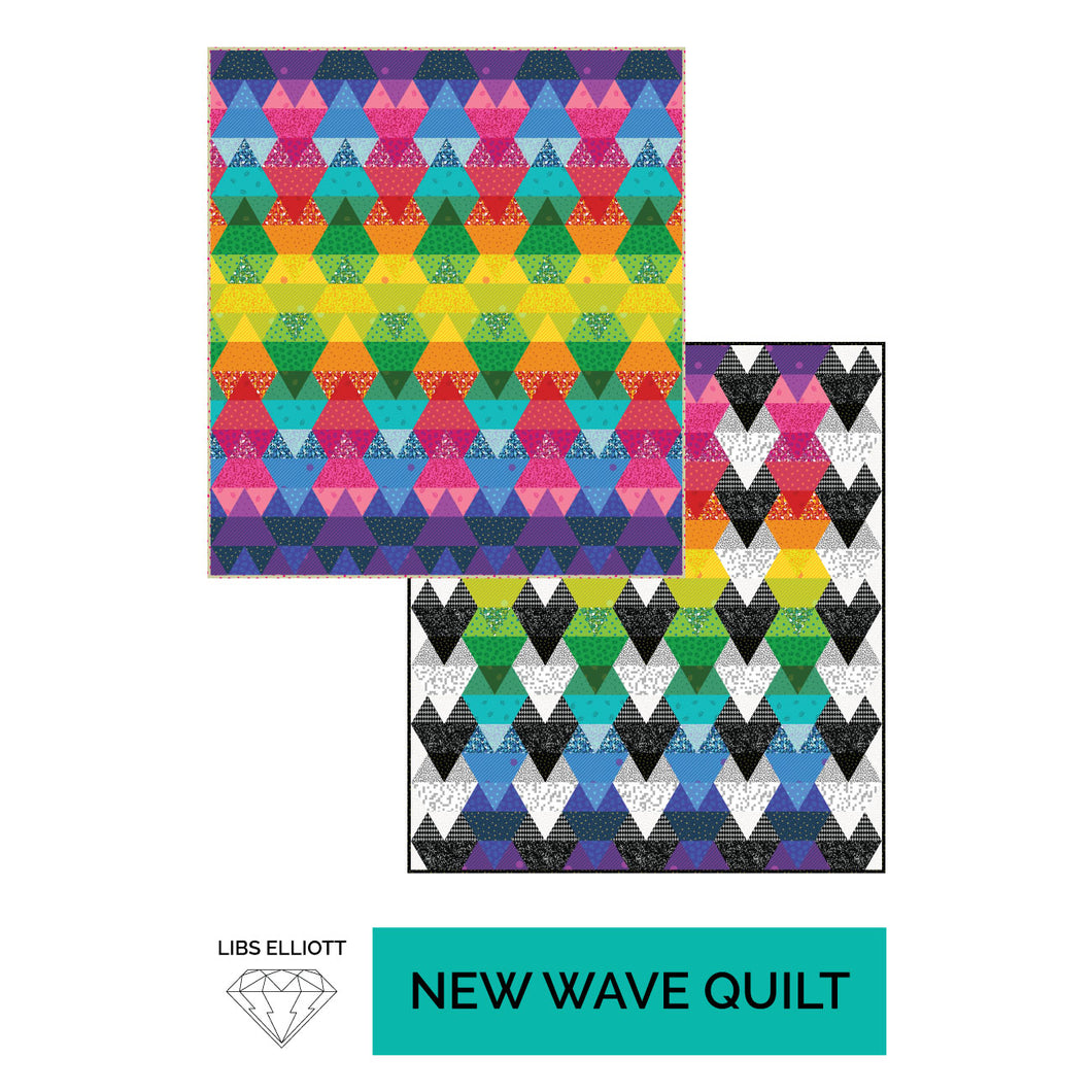 New Wave Quilt - PDF Download