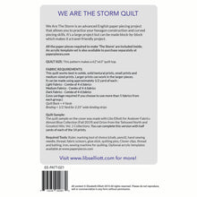 We Are The Storm EPP Pattern Kit
